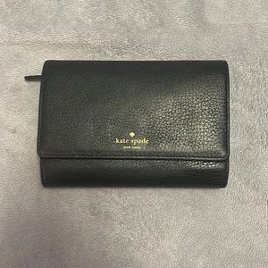 Black Kate spade wallet